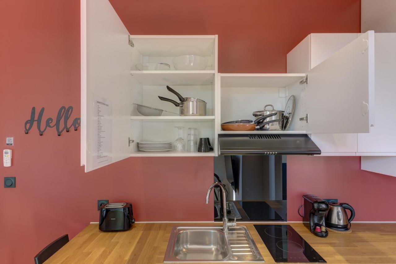 Apartament Terracotta-T2-Clim-Parking Gratuit Prive Pierre-Bénite Zewnętrze zdjęcie
